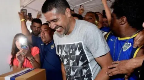 Juan Román Riquelme, máximo ídolo de Boca.