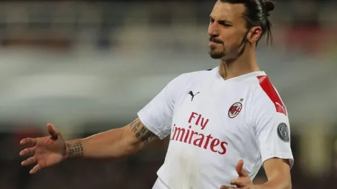 Zlatan Ibrahimovic, delantero de Milan.