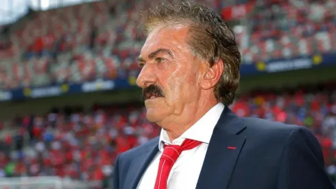 Ricardo La Volpe durante su etapa en Toluca.