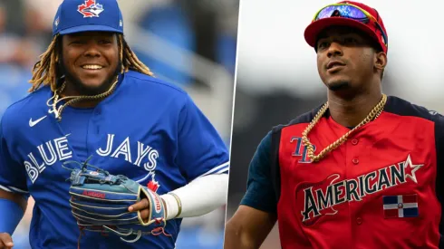 Vladimir Guerrero Jr. y Wander Franco (Getty Images)