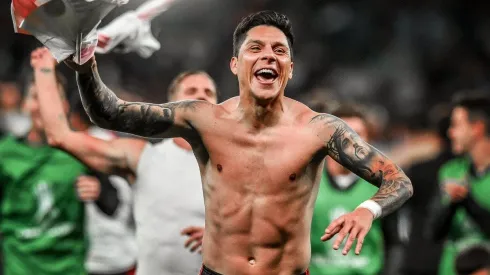 River festejó con un hilo que hace 3 años llegó Enzo Pérez