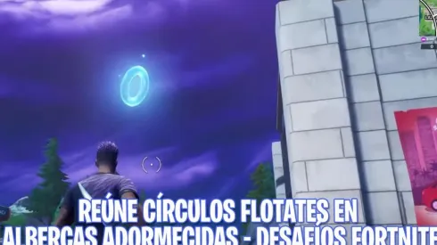Como reunir Círculos Flotantes en Albercas Adormecidas - Desafíos Fortnite