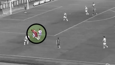 A primera vista no era nada: Perotti vio la roja por un planchazo con Roma