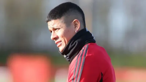 Marcos Rojo confirmó que lo llamó Riquelme pero que le dijo no a Boca