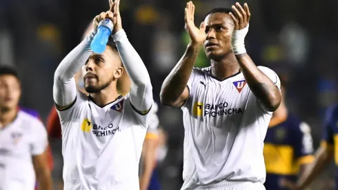 Antonio Valencia en Liga de Quito.