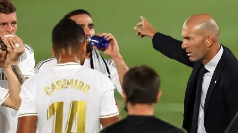 Zizou no dudó a la hora de defender el trabajo de sus dirigidos (Foto: Getty)