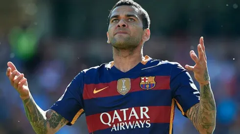 Dani Alves durante su paso por Barcelona.