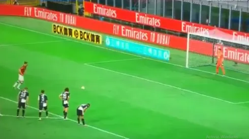 La ejecución de Zlatan Ibrahimovic.