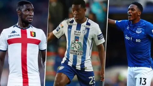 Cristian Zapata, Óscar Murillo y Yerry Mina.