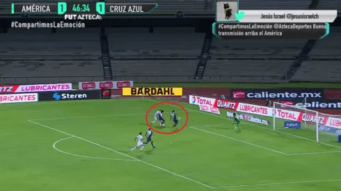 Relámpago de Cruz Azul que se lo da vuelta a América