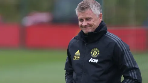 Ole Gunnar Solskjaer, director técnico de Manchester United.