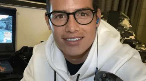 James publicó en Instagram lo que hace mientras juega el Real Madrid