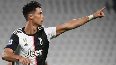 El festejo del gran Cristiano Ronaldo.