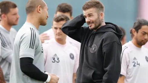 David Beckham junto a Luis Robles de Inter Miami (Getty Images)
