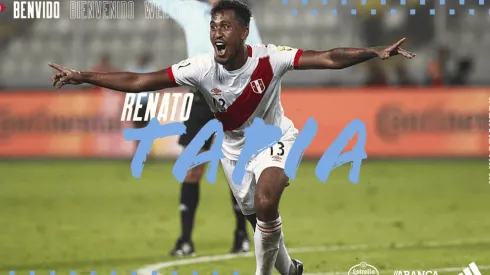 Renato Tapia llegó proveniente del Feyenoord de Paises Bajos.