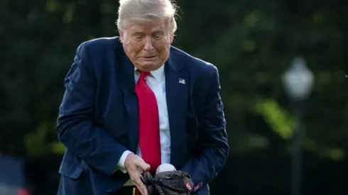 Trump "lanzará" para los Yankees