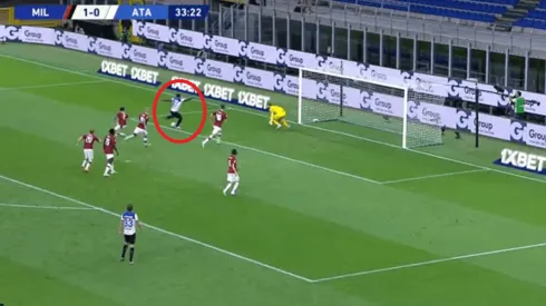 ¿Otra vez gol de Duván Zapata? La primera que tuvo la mandó a guardar