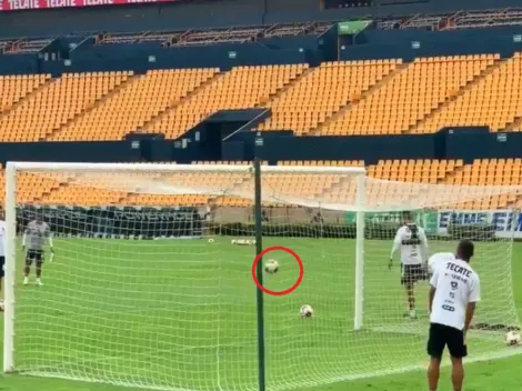 A lo Ronaldinho: lujazo de Rafael Carioca en el entrenamiento de Tigres