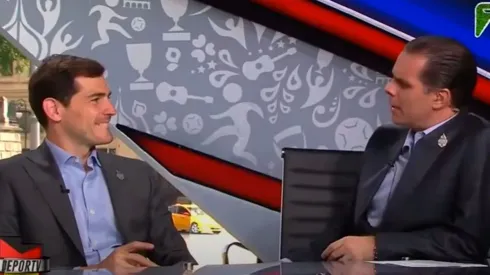 Iker Casillas fue el fichaje de lujo de TV Azteca para el Mundial de Rusia 2018. (Azteca Deportes)