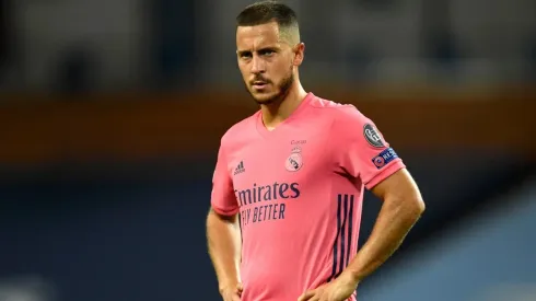 Foto de Eden Hazard, jugador de Real Madrid.