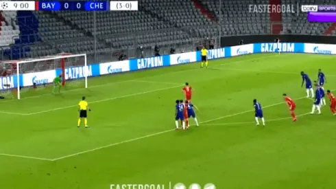 El penal de Robert Lewandowski.