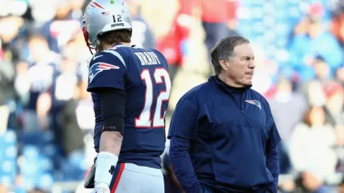 Tom Brady y Bill Belichick (Getty Images)