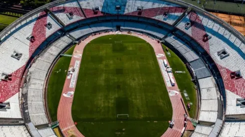 El estadio de River, en plena pandemia. (Getty)