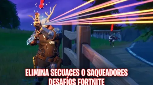 Dónde encontrar y eliminar secuaces y saqueadores - Desafíos Fortnite