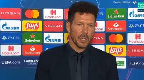 Habló el Cholo: "Dimos todo, no salió"