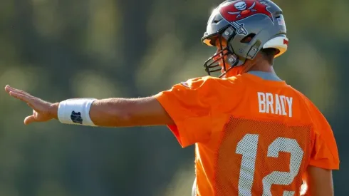 Tom Brady, quarterback de los Buccaneers (Getty Images)