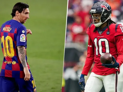 El jugador de NFL que usa el 10 por Lionel Messi