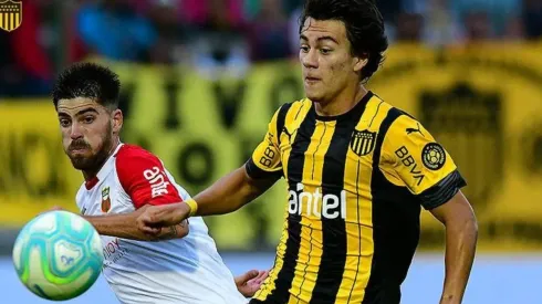 Deportivo Maldonado vs. Peñarol (Foto: Twitter @OficialCAP)