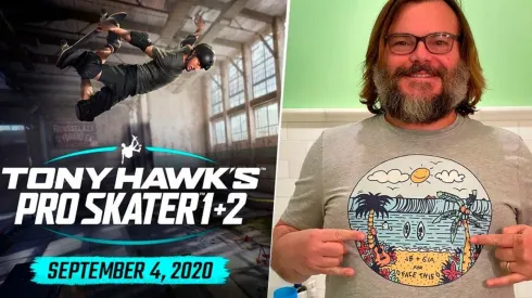 Revelan personaje secreto para Tony Hawk's Pro Skater y sería interpretado por Jack Black