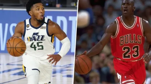 Donovan Mitchell vuelve a alcanzar a Michael Jordan en playoffs | Foto: Getty Images