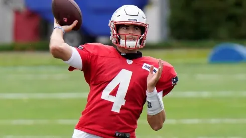 Jarrett Stidham lesionado en New England Patriots | Foto: Getty Images