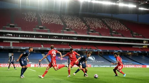 Foto de los jugadores de Bayern Munich y Paris Saint Germain.