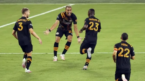 Quintero marcó dos goles frente Sporting Kansas City. (Getty)