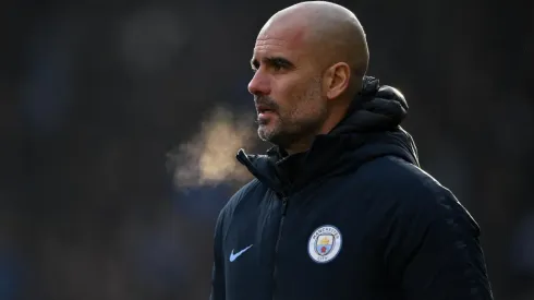 Josep Guardiola, entrenador de Manchester City.