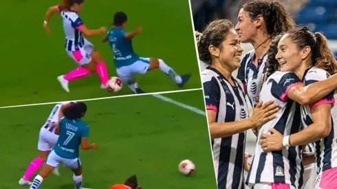 La goleadora de Monterrey metió dos golazos que solo salen en PlayStation