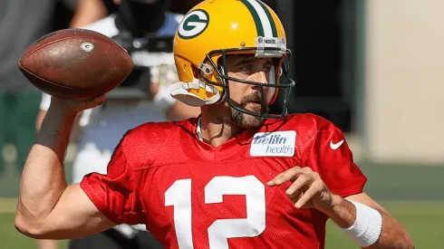 Aaron Rodgers, quarterback de los Packers (Getty Images)