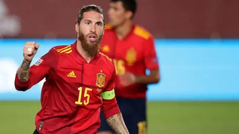 Sergio Ramos, la gran figura del partido.