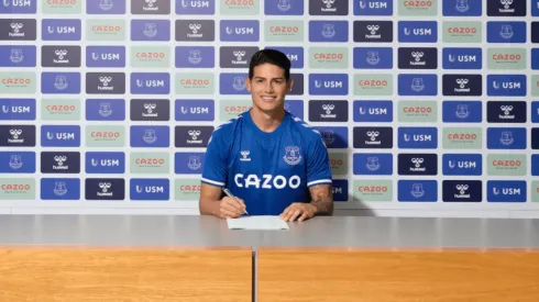 Confirmado el nuevo número de James en el Everton: un viejo conocido
