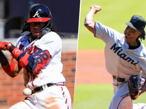 Se calentó todo: segundo pelotazo de José Ureña a Ronald Acuña Jr.