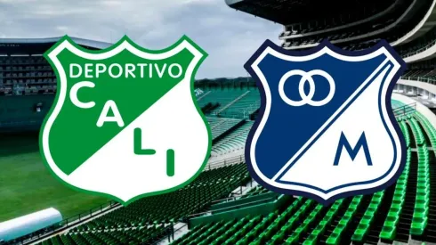 Que empiece el show: titulares confirmadas para el duelo Cali vs. Millonarios
