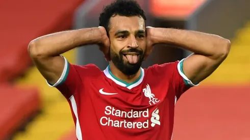 Mohamed Salah con su nuevo look.