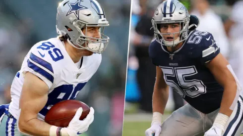 Blake Jarwin y Leighton Vander, los lesionados de los Cowboys (Getty Images)