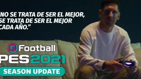 Messi protagoniza el épico trailer de lanzamiento del eFootball PES 2021