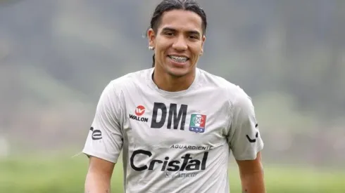 Dayro Moreno no se cambia por nadie y se presentó satisfecho por regresar al club de sus amores