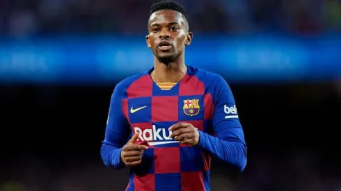 Nelson Semedo con la camiseta de Barcelona.