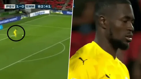 El blooper de Mvogo y su posterior reacción.